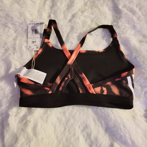 ❤️‍🔥ADIDAS AEROREACT LIGHT-SUPPORT HYPERGLAM PRINTED BRA SIZE L - Picture 7 of 7